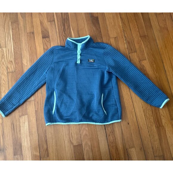 L.L. Bean Tops - LL Bean Airlight Sweater Women's Snap Front Pockets Hiking Outdoor Size XL